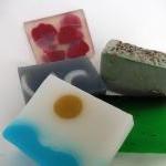 Selection of 5 soap bars