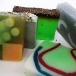 Selection of 5 soap bars