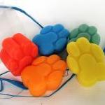 Children's Paw Soaps, red, ..