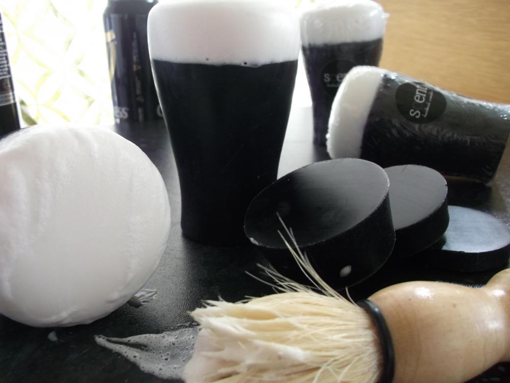 Irish Stout Shaving Soap. 