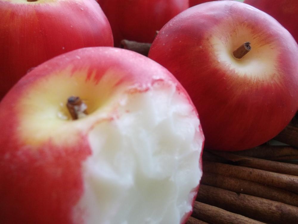 Red apple soap