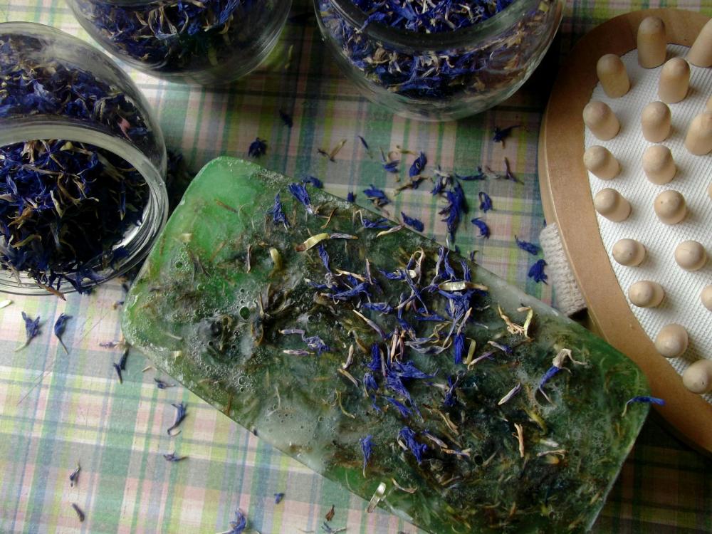 Corn Flower & Aloe Vera Soap